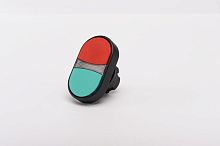 Головка сдвоенной кнопки, красно-зеленая, CPDK20KY | код CPDK20KY | EMAS