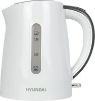 Чайник электрический Hyundai HYK-P2021 1.7л. 2200Вт белый/серый корпус: пластик | код 1180727 | HYUNDAI