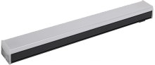 Светильник LED лин. магист. 1010 20Вт 4000К 600мм черн. IEK | код LT-LDCK-8-1010-020-40-K02 | IEK