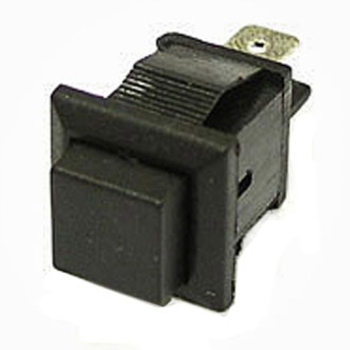 Кнопочный переключатель RUICHI PBS-15B, OFF-ON, чёрный | код 56997 | Ruichi