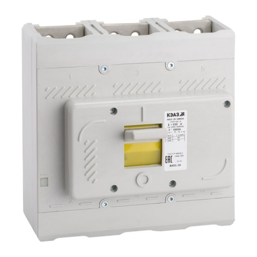 Автоматический выключатель ВА51-39-330010-630А-2500-690AC-УХЛ3-КЭАЗ (1 шт.) КЭАЗ | код 241224 | КЭАЗ Автоматический выключатель ВА51-39-330010-630А-2500-690AC-УХЛ3-КЭАЗ (1 шт.) КЭАЗ | код 241224 | КЭАЗ