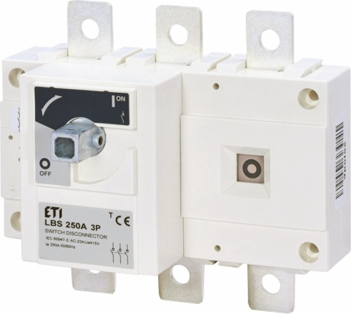 Выключатель нагрузки LBS 3P 250 (1-0, 250А) | код 004661451 | ETI Выключатель нагрузки LBS 3P 250 (1-0, 250А) | код 004661451 | ETI