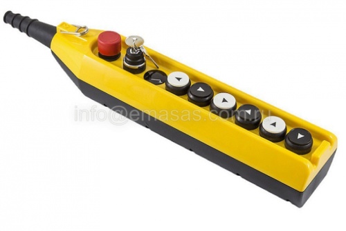 Пульт управления PV9E30B222AA20 с аварийной кнопкой и кнопкой-ключем, ключ вынимается в одном полож | код PV9E30B222AA20 | EMAS Пульт управления PV9E30B222AA20 с аварийной кнопкой и кнопкой-ключем, ключ вынимается в одном полож | код PV9E30B222AA20 | EMAS