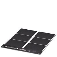 Маркеры для устройств LS-EMLP-AL (85,6X54) BK CUS | код 0831880 | PHOENIX CONTACT