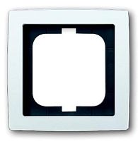 Рамка 1-постовая, серия solo/future, цвет альпийский белый 1721-84-500 | код 2CKA001754A4536 | ABB