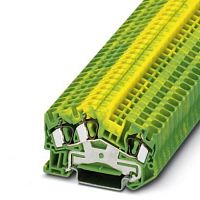 Клемма защитного провода STS 4-TWIN-PE | код 3031678 | PHOENIX CONTACT