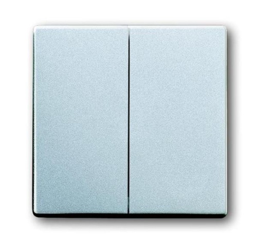 Клавиша для механизма 2-клавишных выключателей/переключателей/кнопок, серия solo/future, цвет серебристо-алюминиевый 1785-83-500 | код 2CKA001751A3092 | ABB Клавиша для механизма 2-клавишных выключателей/переключателей/кнопок, серия solo/future, цвет серебристо-алюминиевый 1785-83-500 | код 2CKA001751A3092 | ABB