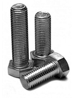 Болт DIN933 с шестигранной головкой оцинкованный М6х25 (18 шт) - пакет Tech-Krep | код 102958 | Tech-KREP