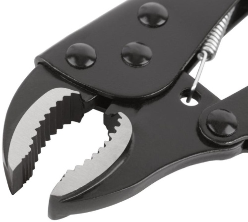 Зажим ручной с фиксатором тип WR черненый 180 мм | код 52712 | FIT фото 5