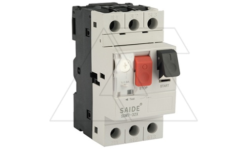 Авт. выключатель SDM7-32X-0.25, 3P, In=0.25A, 690VAC, Icu=100kA, Ie=0.16_0.25A, Ii=12In, CLASS 10A, управление кнопками | код SDM7-32X-0.25 | SAIDE Авт. выключатель SDM7-32X-0.25, 3P, In=0.25A, 690VAC, Icu=100kA, Ie=0.16_0.25A, Ii=12In, CLASS 10A, управление кнопками | код SDM7-32X-0.25 | SAIDE