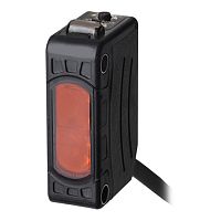 Фотоэлектрический датчик высокопроизводительный компактный прямоугольный 10.6?32?20мм, материал корпуса: пластик (поликарбонат) + пластик (АБС), рефлекторный (поляризационный фильтр), положение излучателя/приемника фронтальное, красный LED (660нм), рассто