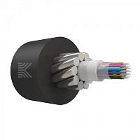 Кабель оптический в грунт с ЦТ. бронированный стальной проволокой. G.652.D. 24 волокна. 8 кН | код КОС-ОКБ-24хG.652.D-Т 8кН | KOSCAB