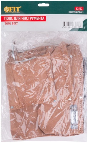 Пояс для инструмента, кожа, 11 отделений, 2 петли для инструмента | код 12522 | FIT фото 3