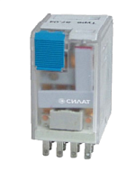 GR051 СИЛАТ Реле промежут., 4СО, КУ 220VAC, 5А(240VAC/28VDC), тест, св.-д.инд., под SR01/PYF14A, шт | код GR051 | SILAT