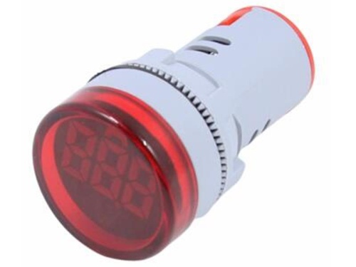 Индикатор тока AD-22 (LED) d22мм красный IP54 HLT | код 085-06-256 | HLT Индикатор тока AD-22 (LED) d22мм красный IP54 HLT | код 085-06-256 | HLT