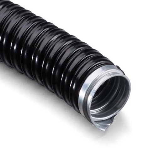 Металлорукав в ПВХ изоляции МРПИнг-50 (бухта 20 м/уп.) черный REXANT | код 28-0050-20 | REXANT Металлорукав в ПВХ изоляции МРПИнг-50 (бухта 20 м/уп.) черный REXANT | код 28-0050-20 | REXANT