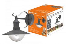 Светильник садово-парковый Милан 60 Вт, вниз, пластик/алюм., прозрачное/серый, Е27, TDM | код SQ0330-0235 | TDM