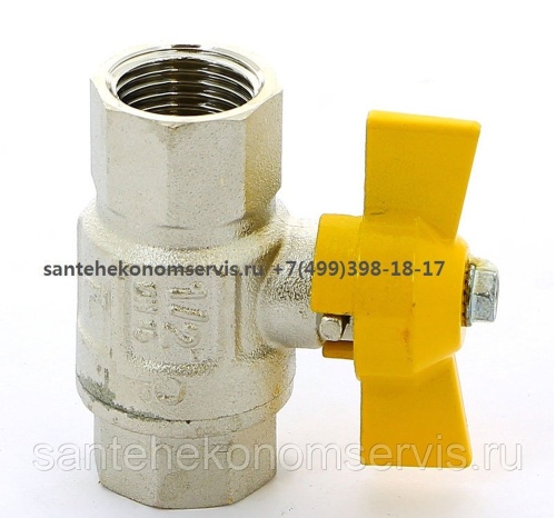 Кран шаровой газовый 1/2' ВВ ручка бабочка желтая LONDON (068 1/2') | код RQLAGK0QLJMV6A | ITAP Кран шаровой газовый 1/2' ВВ ручка бабочка желтая LONDON (068 1/2') | код RQLAGK0QLJMV6A | ITAP