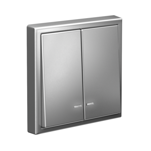 ARTGALLERY 2-клавишный ВЫКЛЮЧАТЕЛЬ с подсветкой, сх.5а, 10АХ, механизм, быстрозажимные клеммы, СТАЛЬ | код GAL000953S | Systeme Electric фото 4 ARTGALLERY 2-клавишный ВЫКЛЮЧАТЕЛЬ с подсветкой, сх.5а, 10АХ, механизм, быстрозажимные клеммы, СТАЛЬ | код GAL000953S | Systeme Electric фото 4