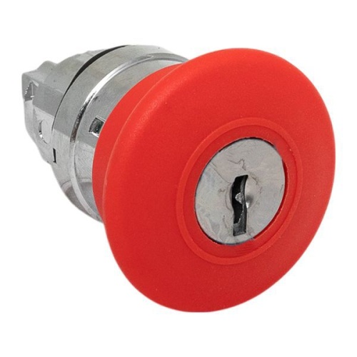 Механизм кнопки исполнительный XB4 "Грибок" IP65 поворотный с фиксацией с замком красн. EKF XB4BA1F-R-65 фото 2 Механизм кнопки исполнительный XB4 "Грибок" IP65 поворотный с фиксацией с замком красн. EKF XB4BA1F-R-65 фото 2