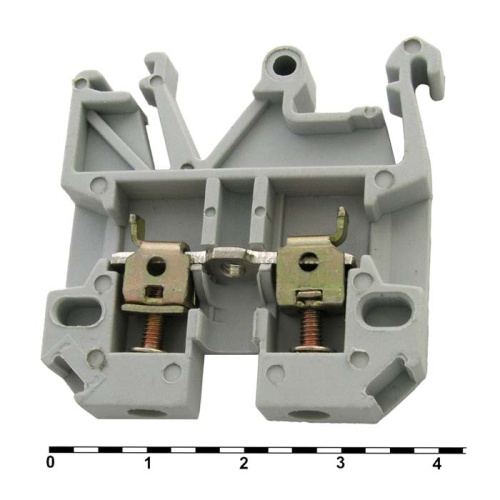 Клеммная колодка винтовая на DIN-рейку RUICHI JXB2.5, 24 А, 800 В, 1-проводное соединение, 24-14 AWG, PA66, корпус серый | код 76535 | Ruichi Клеммная колодка винтовая на DIN-рейку RUICHI JXB2.5, 24 А, 800 В, 1-проводное соединение, 24-14 AWG, PA66, корпус серый | код 76535 | Ruichi