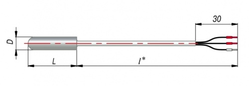 Термопреобразователь сопротивления ДТС024-РТ1000.В4.80/0.2 | код 129018 | ОВЕН Термопреобразователь сопротивления ДТС024-РТ1000.В4.80/0.2 | код 129018 | ОВЕН