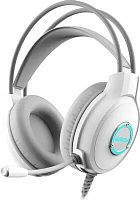 Наушники с микрофоном A4Tech Fstyler FH300U белый 2м мониторные USB оголовье (FH300U WHITE) | код 1855065 | A4TECH