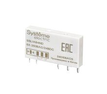 Реле интерфейсное 1CO,6A, 60В DC | код SSL1AB4ND | Systeme Electric