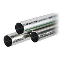 Труба нержавеющая сталь NiroSan ECO 9600 15х0.6, штанга 6 метров (6960015) | код RG008U33PE5209 | Sanha