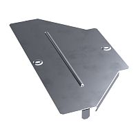 Крышка переходника симметричного Стандарт INOX (AISI 316) 400х200 Промрукав | код PR16.6042 | ПРОМРУКАВ