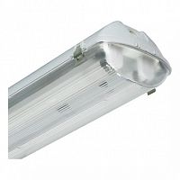 Светильник ЛСП44-2х58-012 Flagman HF БАП IP65, 1580х147х108, корпус ПК, расс. ПК, ЭПРА, PF=0,96, БАП | код. 1044258062 | Ардатовский светотехнический завод