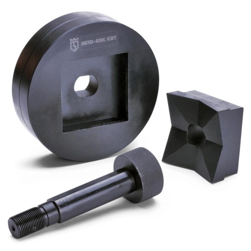 Матрица для пробивки отверстий МПО-125х125 (КВТ) к-кт | код 85312 | КВТ