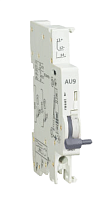 Блок-контакт вспом. AU9-22, 2CO, 6A(240VAC), монтаж защелками, для GYM9 до 63А, 0.5M | код AU9-22 | GEYA