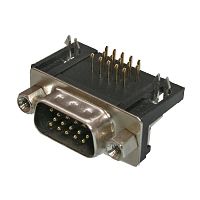 Разъём D-SUB RUICHI DHR-15MB, 15 контактов | код 61924 | Ruichi