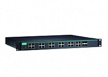 Коммутатор IKS-G6524A-4GTXSFP-HV-HV Layer 2 Full Gigabit managed Ethernet switch with 20 10/100/1000BaseT(X) ports, and 4 10/100/1000BaseT(X) or 100/1 | код 00-06100583 | MOXA