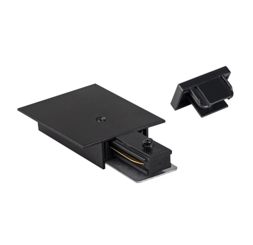 PTR/R EC-BL Комплект торцевых элементов чёрный для встраиваемого шинопровода Jazzway | код. 5031975 | JazzWay