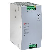 Блок питания на дин рейку 240 Вт,Uвх ~ 220 В AC, Uвых - 48 В DC постоянного тока | код DR-E-240W-48 | EKF