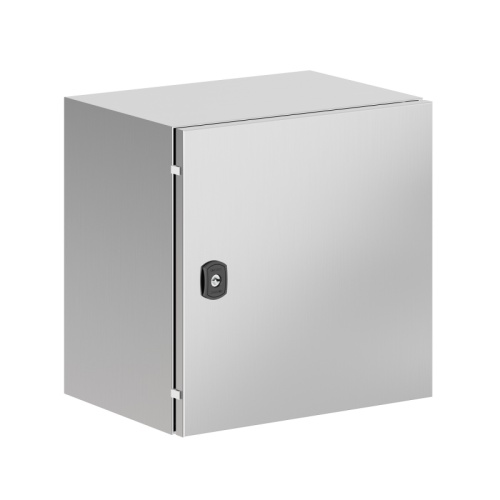 Корпус навесной STH с М/П из нержавеющей cтали AISI304 ВxШxГ 400x400x300 мм, с фланцем, IP66 | код R5STH0443F-304 | DKC Корпус навесной STH с М/П из нержавеющей cтали AISI304 ВxШxГ 400x400x300 мм, с фланцем, IP66 | код R5STH0443F-304 | DKC