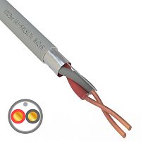 Кабель огнестойкий REXANT КПСЭнг(А)-FRLSLTx 1x2x0,75 мм кв, бухта 200 м | код 01-4931-1 | REXANT