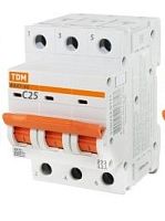 Авт. выкл. ВА47-60 3Р 16А 6кА х-ка В TDM | код SQ0223-0042 | TDM