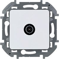 Розетка TV проходная 14 дБ 5 862 мГц INSPIRIA белый | код 673860 | Legrand