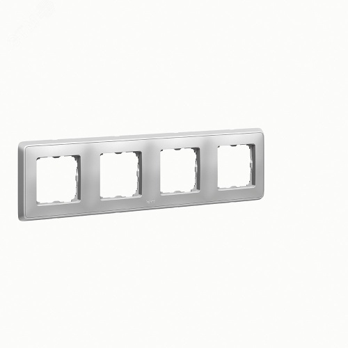 Cariva DIY Рамка 4 поста алюминий | код 695994 | Legrand Cariva DIY Рамка 4 поста алюминий | код 695994 | Legrand