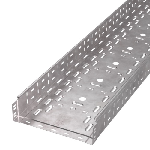 Лоток перфорированный Стандарт HDZ 300х80х3000 (1,0 мм) (6 м/уп) Промрукав | код PR16.2468 | ПРОМРУКАВ