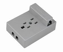 Rexant Универсальная телефонная розетка, серая (50 шт/уп) | код 03-0011-4 | REXANT