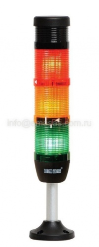 IK53L024ZM03 Сигнальная колонна 50 мм, красная, зеленая,жёлтая,24 В, светодиод LED, зуммер | код IK53L024ZM03| EMAS IK53L024ZM03 Сигнальная колонна 50 мм, красная, зеленая,жёлтая,24 В, светодиод LED, зуммер | код IK53L024ZM03| EMAS