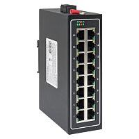 Промышленный неуправляемый коммутатор EKF TSX-100 16 портов 10/100 Мбит/с | код TSX-100-UN-16 | EKF
