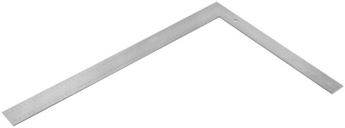 Угольник столярный цельно-металлический рифленая шкала 400X600 мм | код 19634 | FIT фото 2