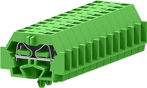 242316 Клемма TB проходная 1-1 с бок. подключ. с защелк. ножками, зел., шт | код 242316 | SUPU 242316 Клемма TB проходная 1-1 с бок. подключ. с защелк. ножками, зел., шт | код 242316 | SUPU