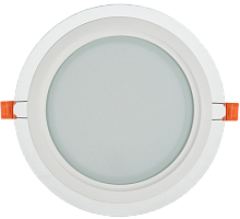 Светильник LED ДВО 1622 со стекл. круг 18Вт 4000К IP20 IEK | код LDVO0-1622-18-4000-K01 | IEK