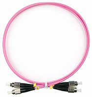 Cabeus FOP-50-OM4-FC-FC-20m Шнур оптический duplex FC-FC 50/125 mm OM4 20м LSZH | код 9088c | Cabeus